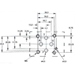 NG4 elektromagnetinis vožtuvas 24 V nuolatinė srovė HD2EI1C024C