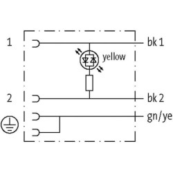 Kištukas 18 mm, 1,5 m laidas 18001MSUDA6160150