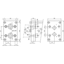 Redukcinė plokštė NG10-NG6 EC5401