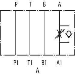 Srauto reguliavimo vožtuvas NG6 KRMTI03A