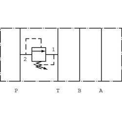 Slėgio mažinimo vožtuvas B-A3101-E-C NG6 CP2001M03005