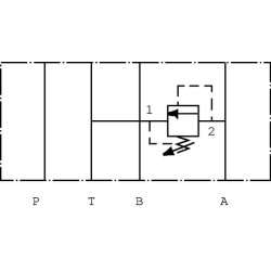 Slėgio mažinimo vožtuvas CP2001B0 CP2001M03016