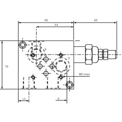 03 Pagrindo apsauginis vožtuvas 3/8" PBL6VMP