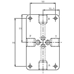 03 Pagrindo šoninė plokštė A+T+B+P 3/8" ES3D38L1