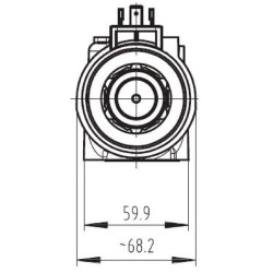 Elektrinis vožtuvas NG10 KREV05C3B230A