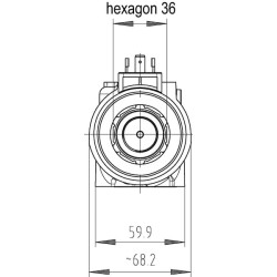 Elektrinis vožtuvas NG10 KREV05C2024C