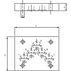 Apėjimas SEV 05 P į A, B į T SEV905LUS2