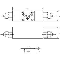 Atsvaras CB10HV1A1E100B00 NG10 CB10HVM05001