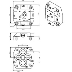 Apatinė plokštė NW10L