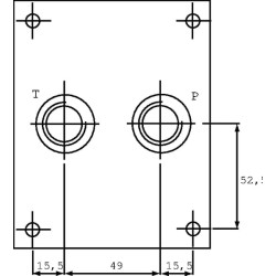 Pagrindo plokštė 05 šonas/apačia A-B / P-T ES5A12PL
