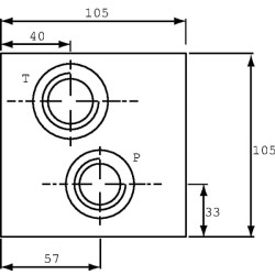 05 Apatinės plokštės apatinė jungtis 1/2" MR55GZ