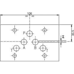 Vidinė plokštė NG10 x į B KRMPS05B