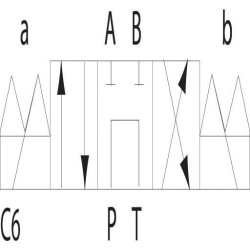 Elektrinis valdymo vožtuvas KREV-08-C6-E KREV08C6024C