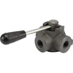 Trijų pakopų vožtuvas T formos kištukas 1/2" DH103A