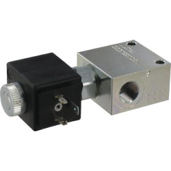 Valdymo vožtuvas 2/2 EC08M NE 12VDC 3/8" BSP EC08MNO001