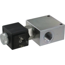 Valdymo vožtuvas 2/2 EC10M NE 24VDC 1/2" BSP EC10MNO002