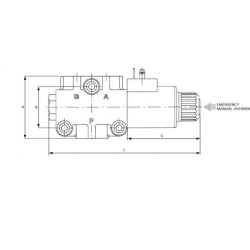 Vožtuvas 3/2 12v DC 20 3A G 12 1 DFE203005