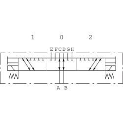 Vožtuvas 8/3 12DC DFE-052-8B-G06-1 DFE0528001