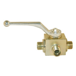 Rutulinis vožtuvas, 3 padėčių, 15L, KH3KS15L