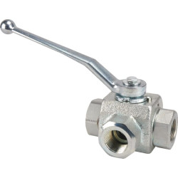 Rutulinis vožtuvas, 3 padėčių, 3/4" KH3KSR12