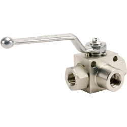 Rutulinis vožtuvas 3/2-L - 3/8" BSP KH3KSR06KR