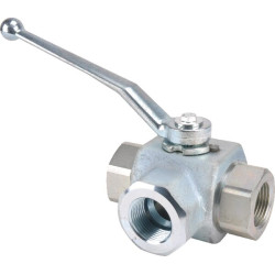 Rutulinis vožtuvas, 3 padėčių, 1 colio, KH3KSR16