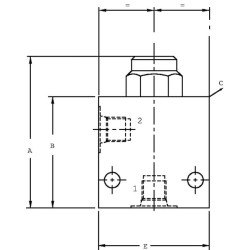 Apsauginis vožtuvas A-12-A-D-3/4" BSP CP2112001