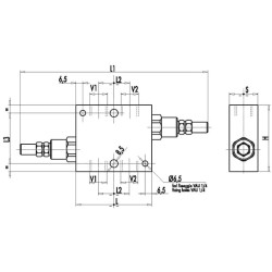Kryžminis vožtuvas VAU, G3/4" C056V0460