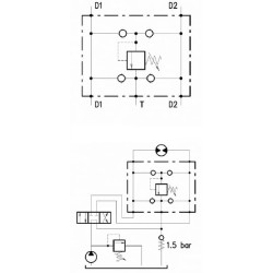Apsauginis vožtuvas VAARUDL 12 VAARUDL10001