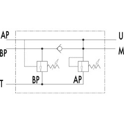 Apsauginis vožtuvas VABP, G1/2" C056V0513