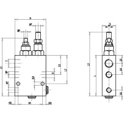 Apsauginis vožtuvas VABP, G1/2" C056V0513