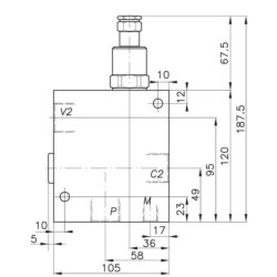 Automatinis diferencialinis vožtuvas 3/4" HY12001