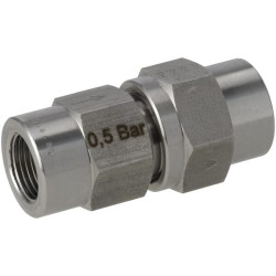 Atbulinis vožtuvas S 06 (0,5 baro) SS LCV05001SS