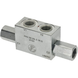 Pilotinis atbulinis vožtuvas FPD 3/8 20L 5 1R G FPD3820L51RG