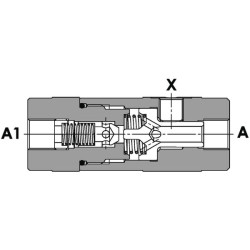 Pilotinis atbulinis vožtuvas S-12-3/4" VUPSL20001