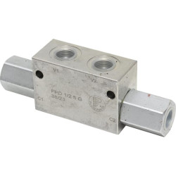 Pilotinis atbulinis vožtuvas FPD 1/2 5 G FPD125G