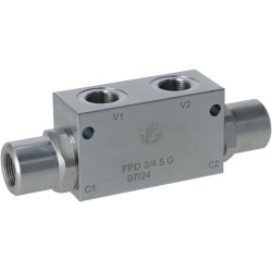 Pilotinis atbulinis vožtuvas FPD 3/4 5 G FPD345G