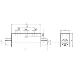 Dvigubo srauto valdymo vožtuvas VBPDE, G1/2" C056V0030