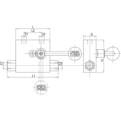 Dvigubo srauto valdymo vožtuvas VBPDE su uždarymo vožtuvu, G1/4" - 12L C056V0132