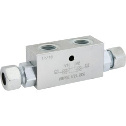 Dvigubo srauto valdymo vožtuvas VBPDE-2, G1/2" - M22 x 1,5 15L C056V0135