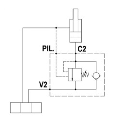Priešbalansinis vožtuvas FPO50S38L35
