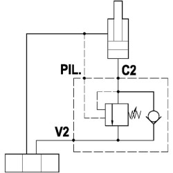 Viengubas išlyginamasis vožtuvas FPO50SX38L20