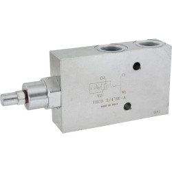 Srauto reguliavimo ir atbulinis vožtuvas VBCD SE A, G3/4" C056V0419