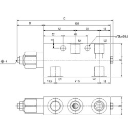 Atsvaras V1116 1/2 G5P4 VOSL10006ST