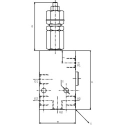Atsvaras A-12-S-B-3/4" BSP VOSL20001