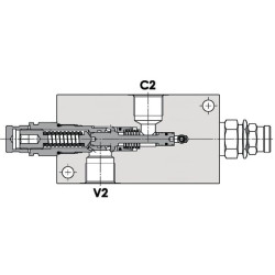 Dvigubas balansinis vožtuvas 3/4" FPO150DD34L35