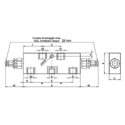 Dvigubas balansinis vožtuvas 3/8" FPO50D38LU20