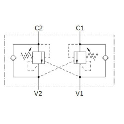 Atsvaras R1116 1/2 G5P4 VODL10004ST