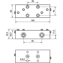 Balansinis vožtuvas su flanšu, skirtas 2xT11A CARTKSUN2XT11A