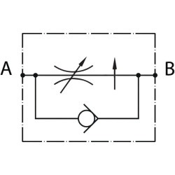 Srauto reguliavimo vožtuvas 2 padėčių 1/4" FT27003001